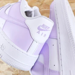 Lila - Air Force 1 Custom -Sneakers Boutique 5L4A9226copie