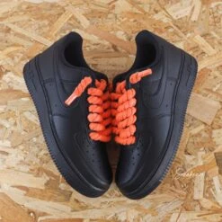 Ropes Laces (couleur Au Choix) - Air Force 1 Black Custom -Sneakers Boutique 5L4A9361copie fd62fcc6 4b9c 47fb bb18 fc575967bde2