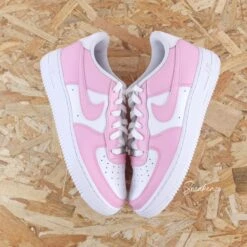 Baby Pink - Air Force 1 Custom