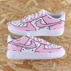 Cartoon Sketch (couleur Au Choix) - Air Force 1 Custom -Sneakers Boutique 5L4A9382copie