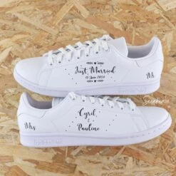 Just Married - Stan Smith Custom