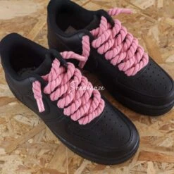 Ropes Laces (couleur Au Choix) - Air Force 1 Black Custom -Sneakers Boutique 5L4A9556copie 5bd66d33 84b1 40dc 9d87 21067b2607a0