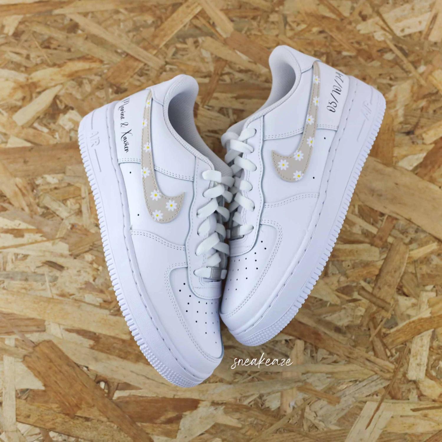 Marguerite Wedding - Air Force 1 Custom 5 Marguerite Wedding - Air Force 1 Custom - Image 3