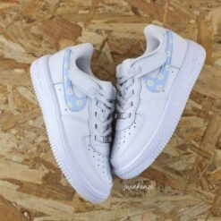 Marguerite (couleur Au Choix) - Air Force 1 Custom Enfant -Sneakers Boutique 5L4A9860copie