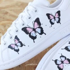 Papillon Dégradé - Adidas Stan Smith Custom -Sneakers Boutique 5L4A9941copie