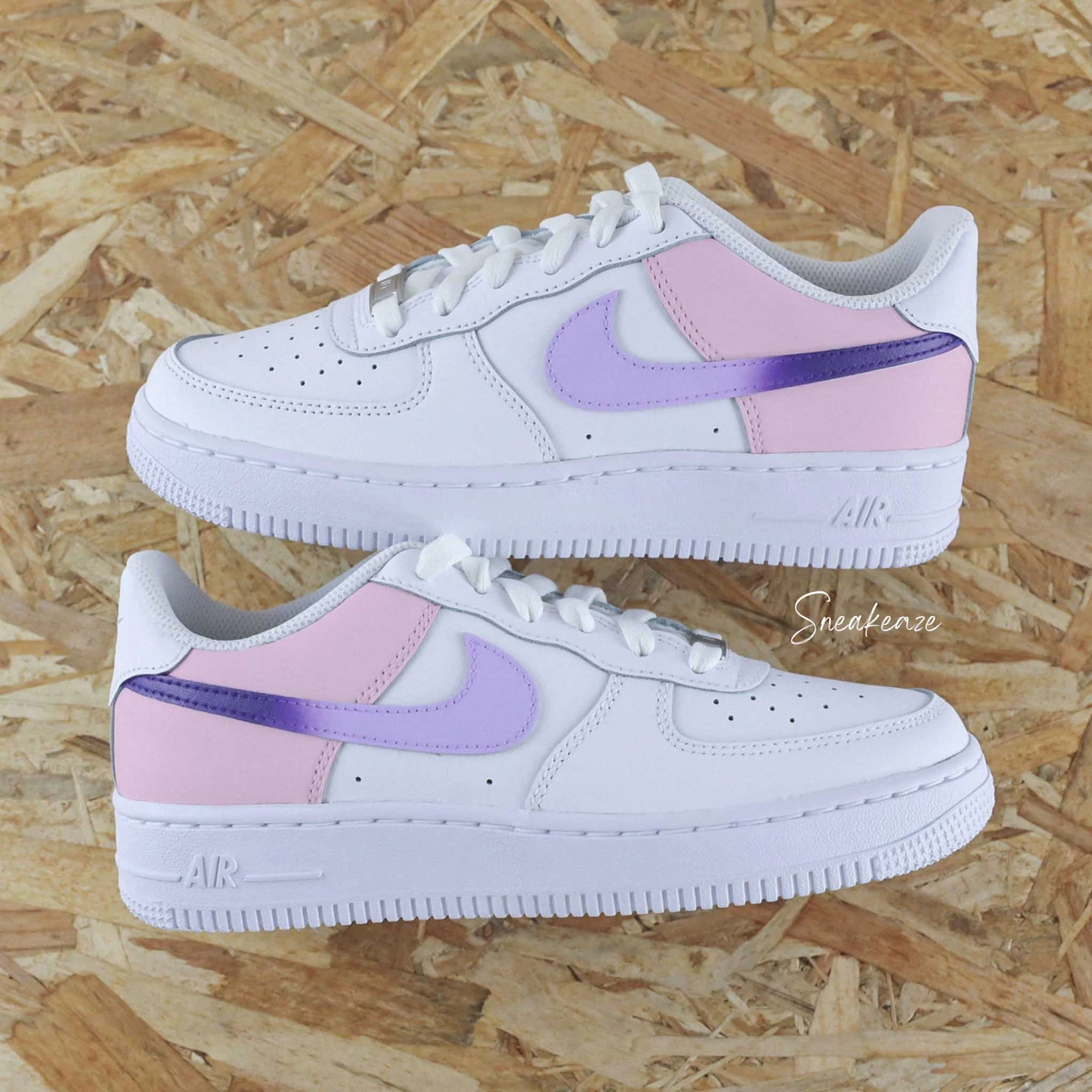 Color Block Dégradé (couleur Au Choix) - Air Force 1 Custom 6 Color Block Dégradé (couleur Au Choix) - Air Force 1 Custom - Image 4