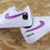 Chat Violet (couleur Au Choix) - Air Force 1 Custom -Sneakers Boutique 5L4Abvbf1754copie2