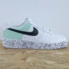 Color Block Splash Noir Et Vert D'eau - Air Force 1 Custom -Sneakers Boutique 5L4Aqqqmp3262copie2 3