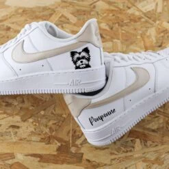 Prénom Ourson - Air Force 1 Custom 9 Prénom Ourson - Air Force 1 Custom -Sneakers Boutique 5L4Ayyh0328copie