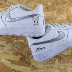 Prénom Bouledogue - Air Force 1 Custom 6 Prénom Bouledogue - Air Force 1 Custom -Sneakers Boutique 5L4ccxA1154copie2