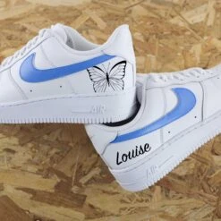 Papillon Prénom - Air Force 1 Custom