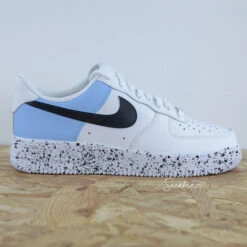 Color Block Splash Noir Et Vert D'eau - Air Force 1 Custom 16 Color Block Splash Noir Et Vert D'eau - Air Force 1 Custom -Sneakers Boutique 5qqaL4A3262copie2 3