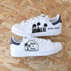 Mariage à La Plage - Stan Smith Custom