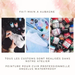 Dog (modèle Au Choix) - Air Force 1 Custom -Sneakers Boutique BeigeColllllageMorningCoffeeInstagramPostcopie 3