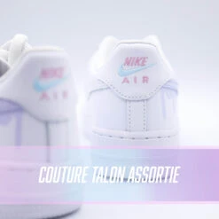 Drip Dégradé (couleur Au Choix) - Air Force 1 Custom 21 Drip Dégradé (couleur Au Choix) - Air Force 1 Custom -Sneakers Boutique COUTURELICORNE