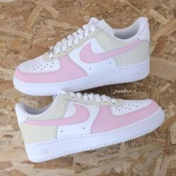 Bicolor Pastel (couleur Au Choix) - Air Force 1 Custom -Sneakers Boutique FULL 2 5Lmmmpl4A0559copie