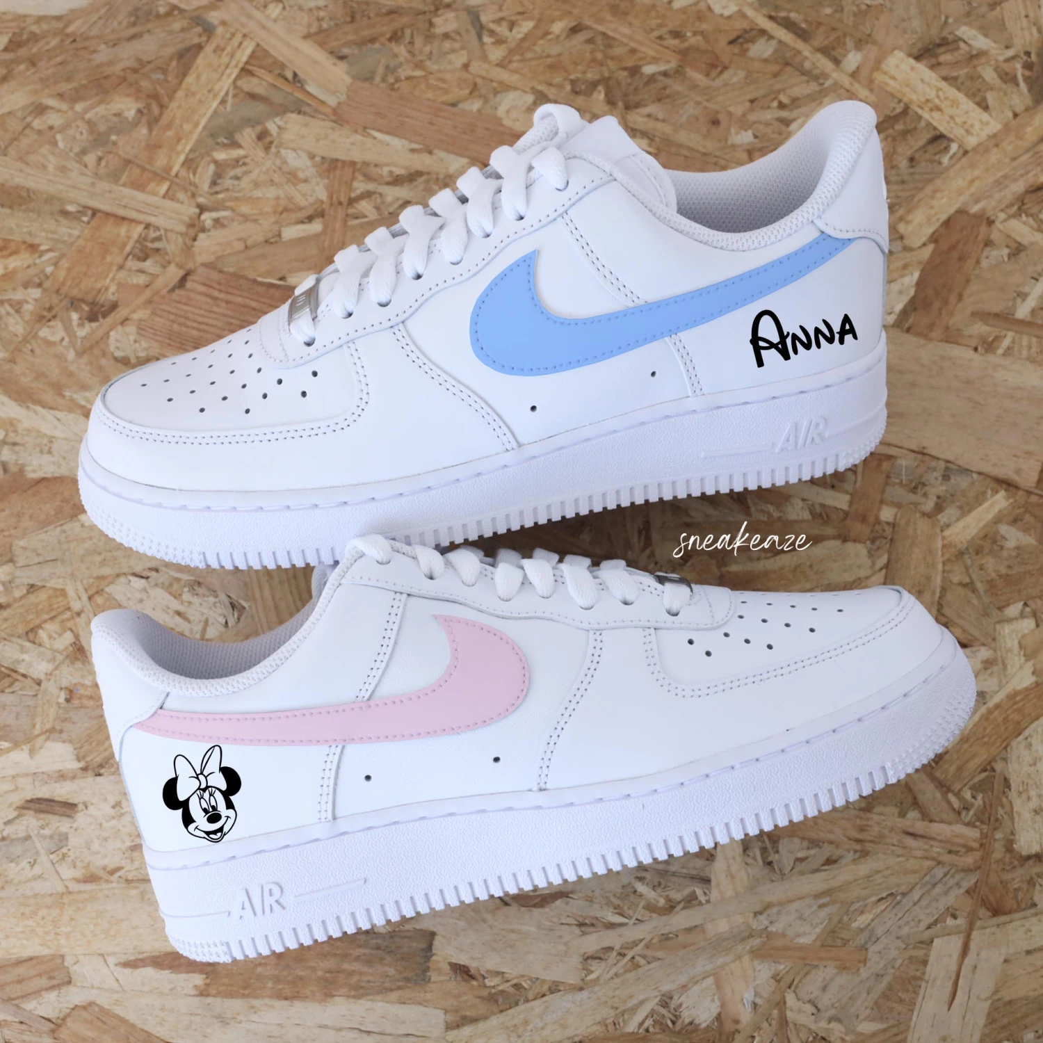 Minnie Prénom (couleur Au Choix) - Air Force 1 Custom 7 Minnie Prénom (couleur Au Choix) - Air Force 1 Custom - Image 5