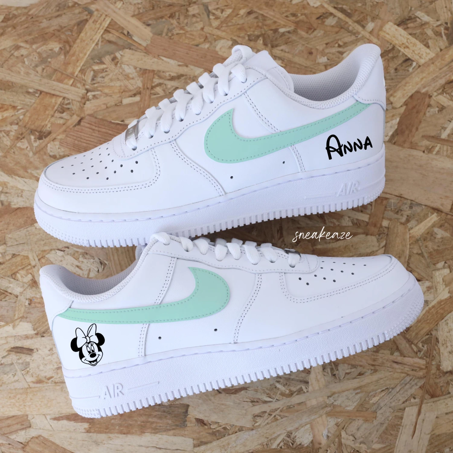 Minnie Prénom (couleur Au Choix) - Air Force 1 Custom 10 Minnie Prénom (couleur Au Choix) - Air Force 1 Custom - Image 8