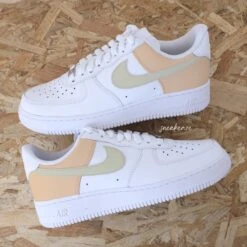 Color Block Beige Vert De Gris - Air Force 1 Custom 20 Color Block Beige Vert De Gris - Air Force 1 Custom -Sneakers Boutique FULLfrg 2 5L4A0559copie f05cb8e1 f186 4d6f 849c aab39e9a94d2
