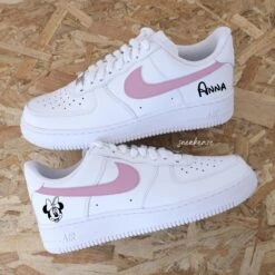 Minnie Prénom (couleur Au Choix) - Air Force 1 Custom 22 Minnie Prénom (couleur Au Choix) - Air Force 1 Custom -Sneakers Boutique FULqqmmqsL 2 5L4A0559copie