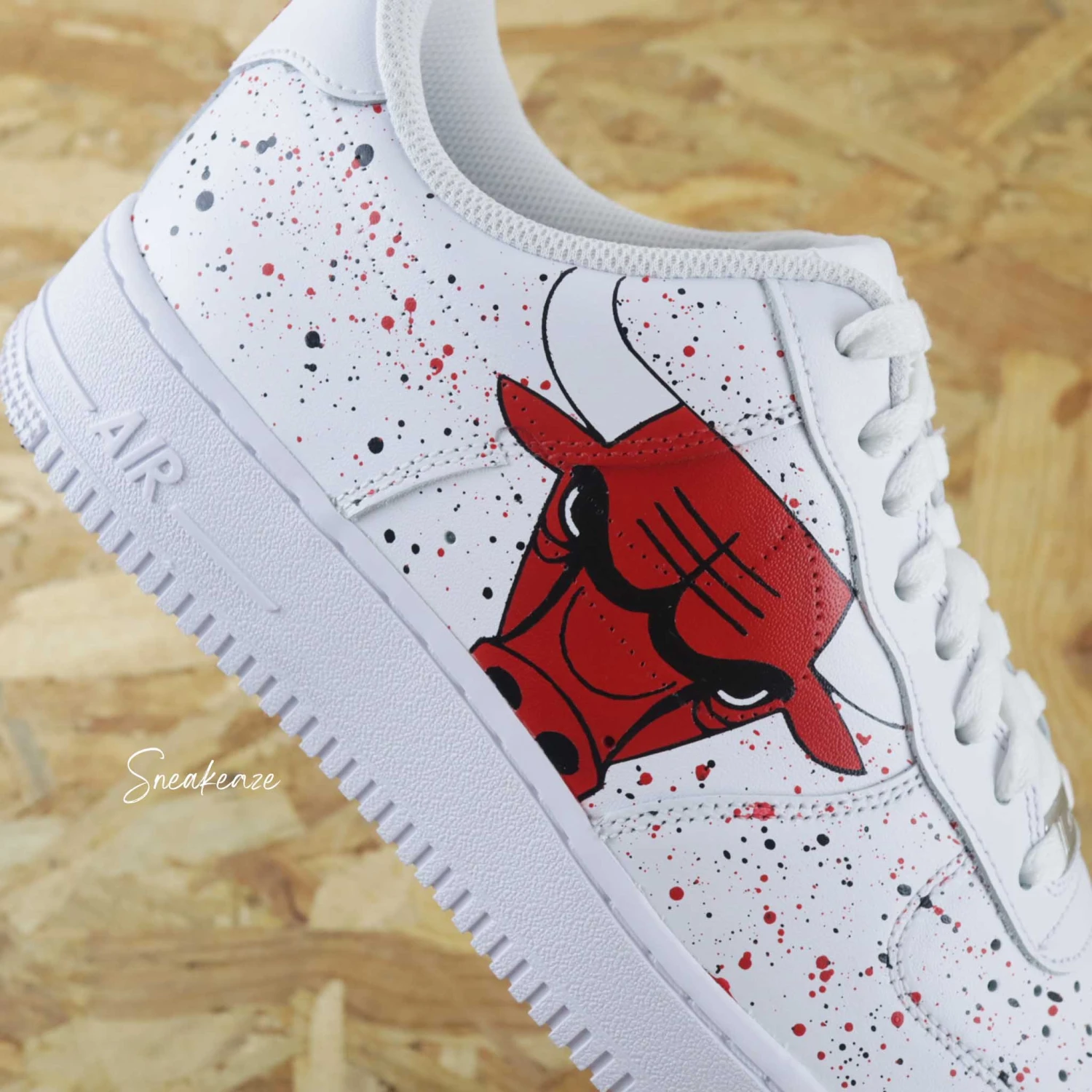 Bulls - Air Force 1 Custom 7 Bulls - Air Force 1 Custom - Image 5