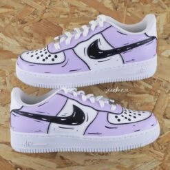 Cartoon Sketch (couleur Au Choix) - Air Force 1 Custom -Sneakers Boutique IMG 0916copie 72d7eaad 9d4d 433f 8f92 39f44ecfce55