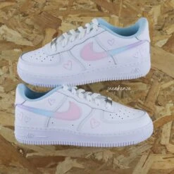 Coeur Dégradé (couleur Au Choix) - Air Force 1 Custom