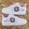 Lion Aquarelle (Animal Au Choix) - Air Force 1 Custom -Sneakers Boutique IMG 0hhg947copie2 1