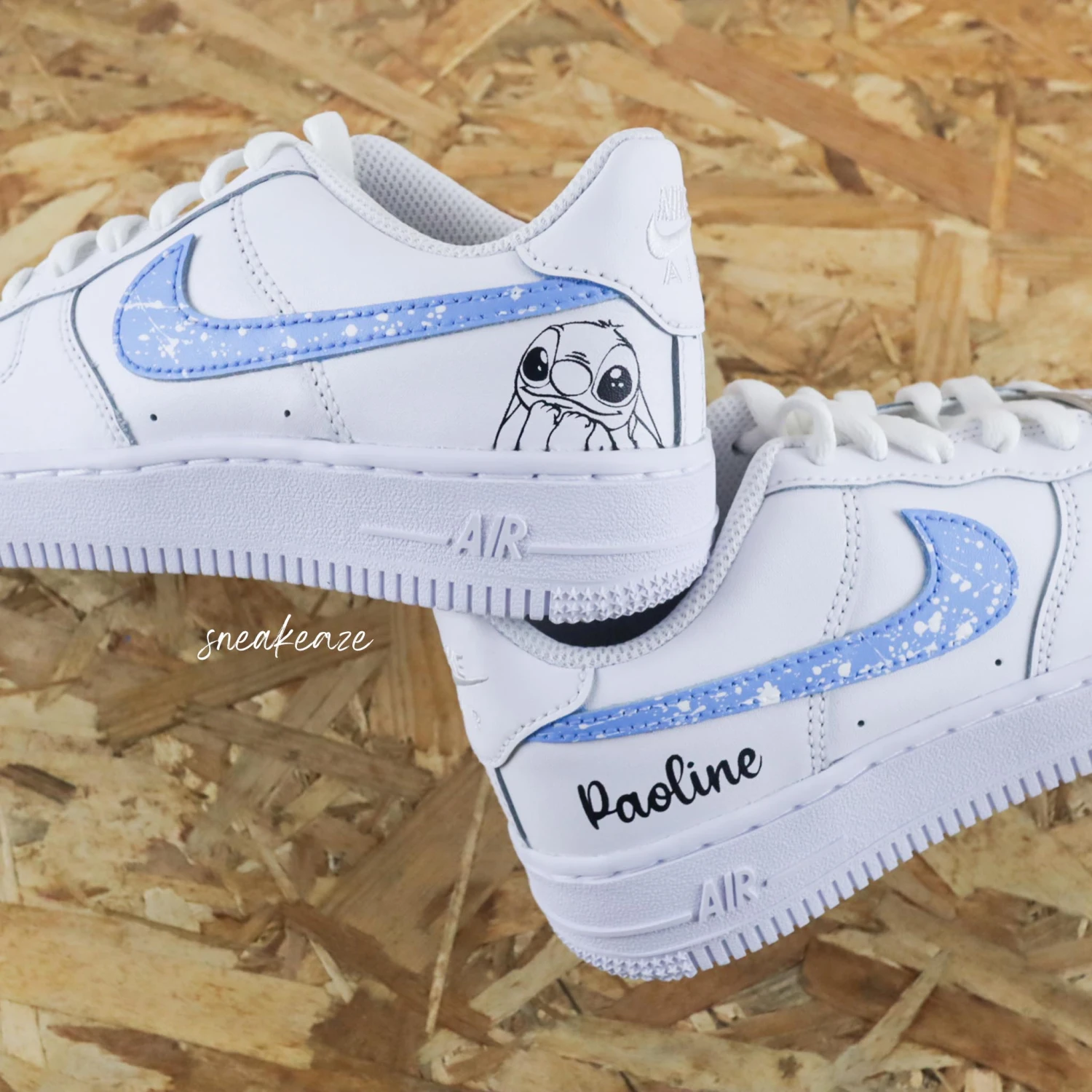 Stitch Prénom - Air Force 1 Custom 3 Stitch Prénom - Air Force 1 Custom