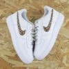 Swoosh Girafe - Air Force 1 Custom -Sneakers Boutique IMG 1072copie