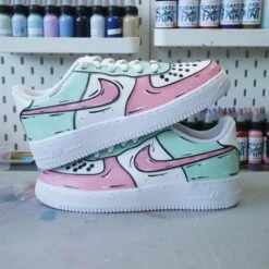 Cartoon Sketch Watermelon - Air Force 1 Custom -Sneakers Boutique IMG 1110