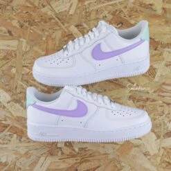 Arrière & Swoosh Duo (couleur Au Choix) - Air Force 1 Custom -Sneakers Boutique IMG 2357copie