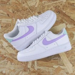 Arrière & Swoosh Duo (couleur Au Choix) - Air Force 1 Custom -Sneakers Boutique IMG 2359copie