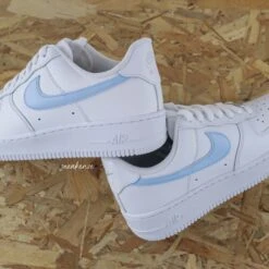 Pastel Swoosh (couleur Au Choix) - Air Force 1 Custom -Sneakers Boutique IMG 2628copie
