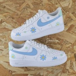 Fleur Pastel - Air Force 1 Custom -Sneakers Boutique IMG 2633copie 5ab4b996 7ddb 4534 87ba 98f1b784efdc