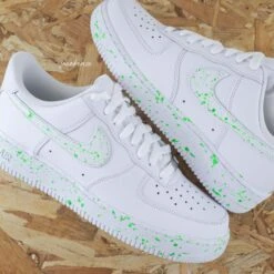Color Splash (couleur Au Choix) - Air Force 1 Custom -Sneakers Boutique IMG 2646copie