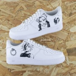 Seven Deadly Sins - Air Force 1 Custom -Sneakers Boutique IMG 2667copie