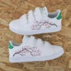 Sakura Cherry Blossom (couleur Au Choix) - Adidas Custom (enfant) -Sneakers Boutique IMG 2815copie