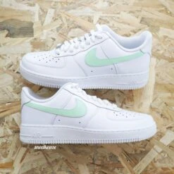 Pastel Swoosh (couleur Au Choix) - Air Force 1 Custom -Sneakers Boutique IMG 3308 1
