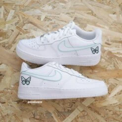 Silhouette Papillon (couleur Au Choix) - Air Force 1 Custom -Sneakers Boutique IMG 3535copie 1db0cba2 5033 46e7 b611 f30d478be423