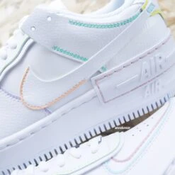 Pastel Lines (couleur Au Choix) - Air Force 1 Shadow Custom -Sneakers Boutique IMG 3552 6240de35 292c 4121 945e d0971dde1459