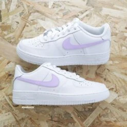 Pastel Swoosh (couleur Au Choix) - Air Force 1 Custom -Sneakers Boutique IMG 3563