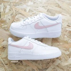 Pastel Swoosh (couleur Au Choix) - Air Force 1 Custom -Sneakers Boutique IMG 3577