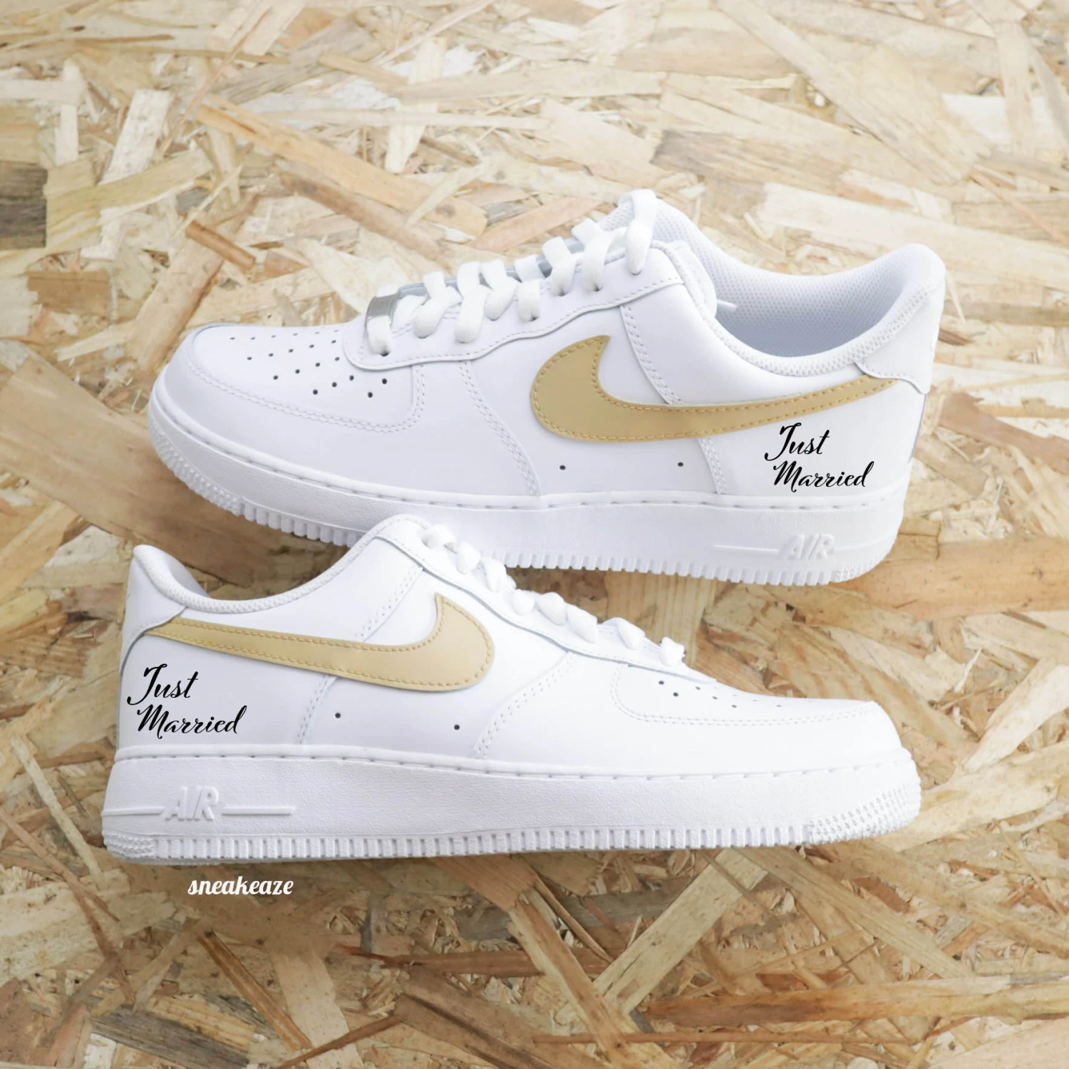 Just Married - Air Force 1 Custom 9 Just Married - Air Force 1 Custom - Image 7