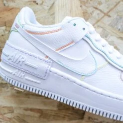 Pastel Lines (couleur Au Choix) - Air Force 1 Shadow Custom -Sneakers Boutique IMG 3861copie