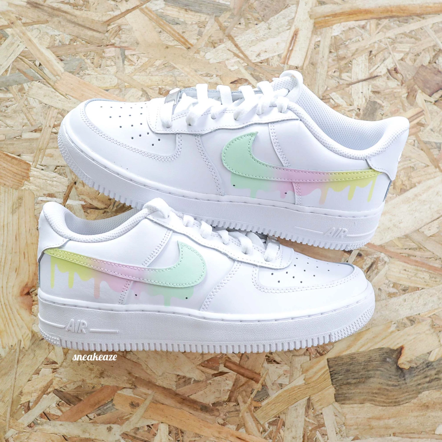Drip Dégradé - Air Force 1 Custom 3 Drip Dégradé - Air Force 1 Custom