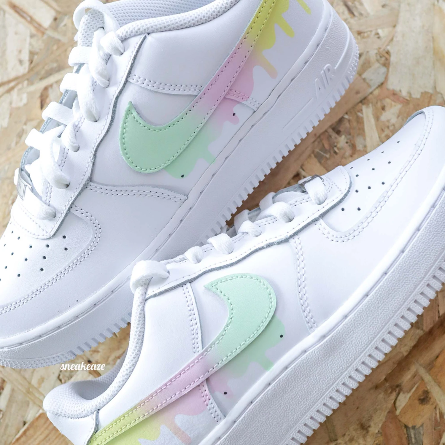 Drip Dégradé - Air Force 1 Custom 5 Drip Dégradé - Air Force 1 Custom - Image 3