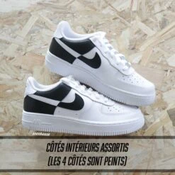 Black Reverse - Air Force 1 Custom -Sneakers Boutique IMG 4057 2copie2OPTION