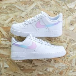 Swoosh Licorne - Air Force 1 Custom -Sneakers Boutique IMG 4058copie