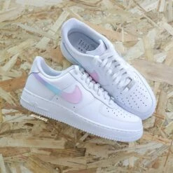Swoosh Licorne - Air Force 1 Custom -Sneakers Boutique IMG 4061copie